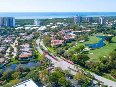 aerial real estate naples florida