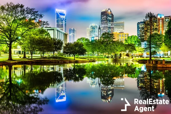 charlotte nc skyline marshall park