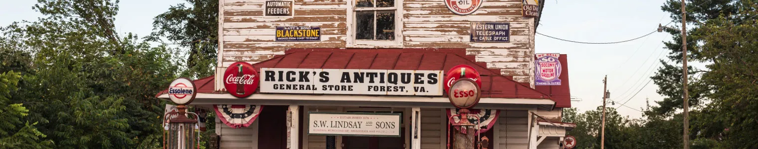 forest va usa store front