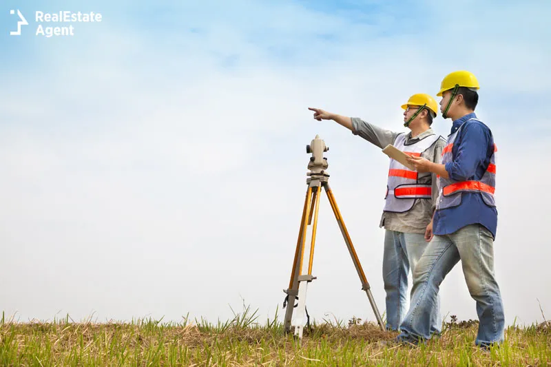 land surveyors