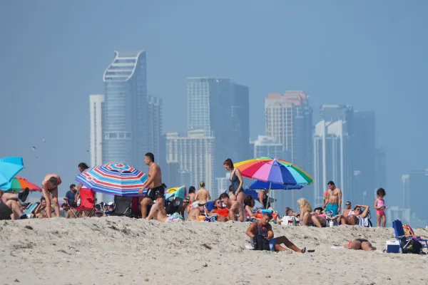 miami beach florida people view