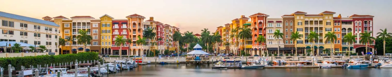 naples florida usa downtown skyline