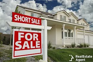 short sale home sign