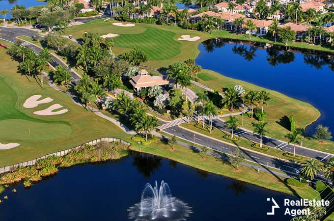 The villages FL aerial view