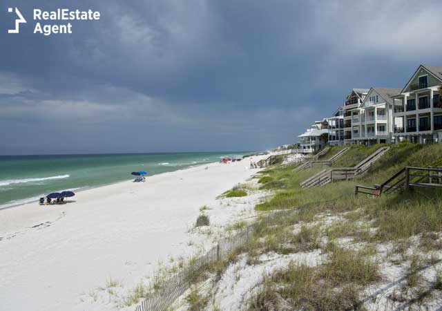 beach view for Rosemary Beach FL