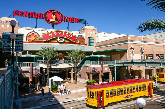 Centro Ybor from Tampa Florida