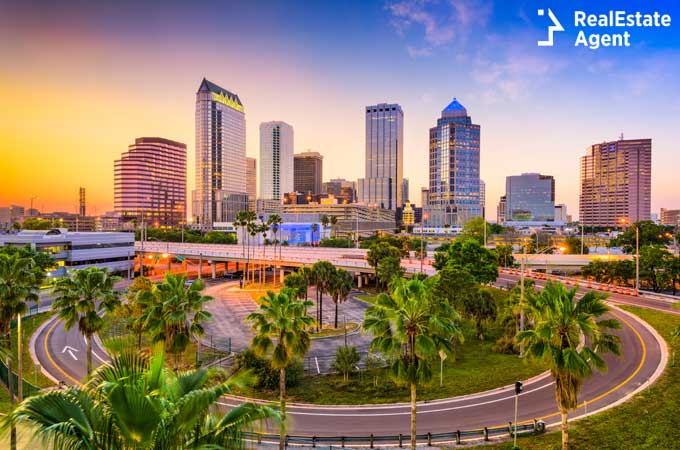 the downtown area of Tampa Florida